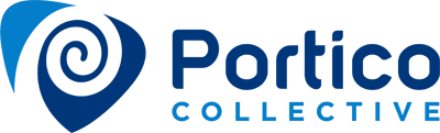 Logo for the Portico Collective