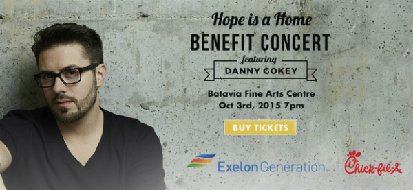 Danny Gokey benefit concert