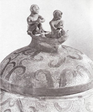 Burial Jar. Ceramic, Palawan, Manunggul Cave.