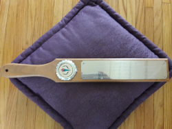 My "paddle" award from the Minority Students Association. See text for what's inscribed on it.